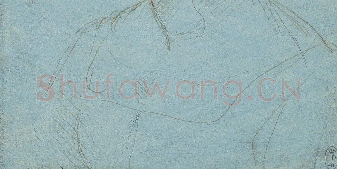 达·芬奇素描人物头像《女子侧面肖像》_02